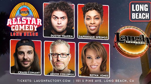 All Star Comedy Tickets at Laugh Factory Long Beach in Long Beach by ...