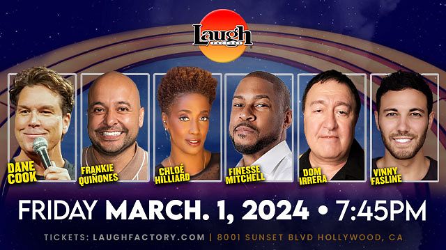 Friday Night All Stars Tickets at Laugh Factory Hollywood in Los 