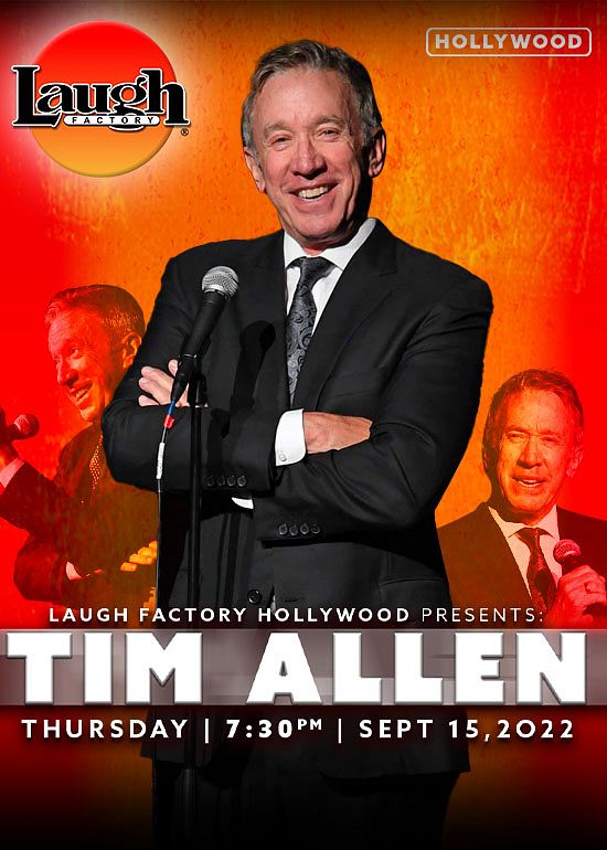Tim Allen Tickets at Laugh Factory Hollywood in Los Angeles by Laugh