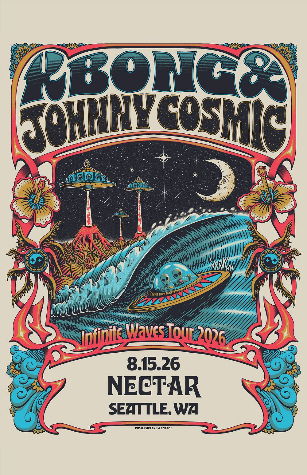KBONG & JOHNNY COSMIC with Brendan Clemente Tickets at Nectar