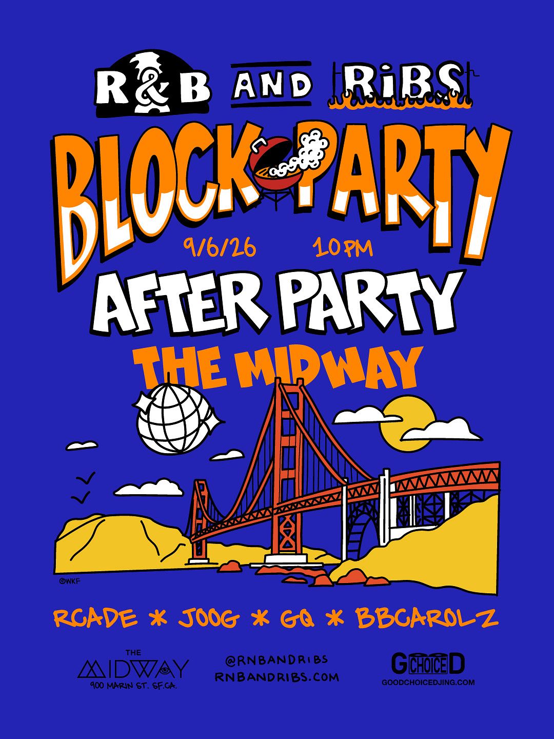 R&B and Ribs After Party at The Midway event image