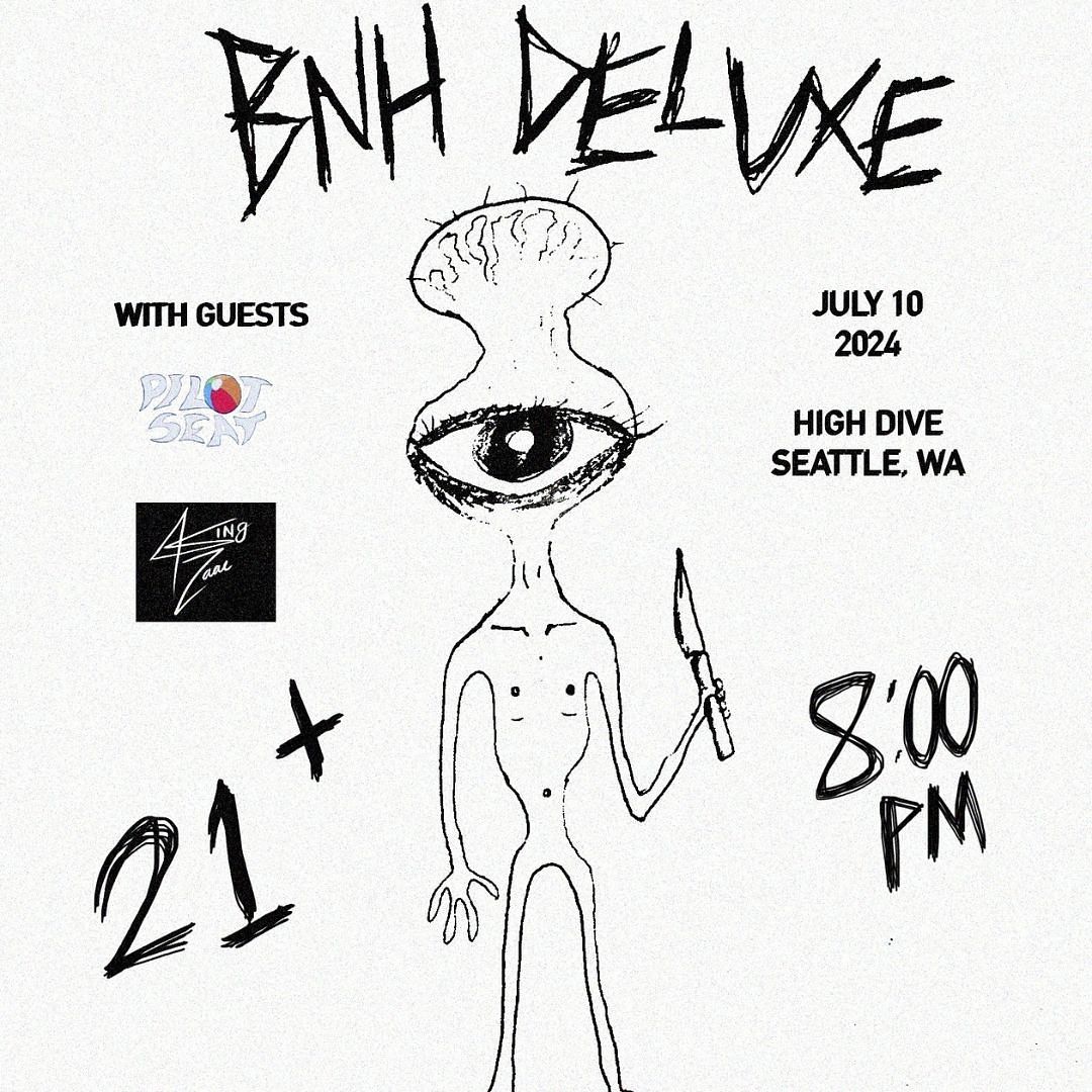 BNH Deluxe W Pilot Seat King Zaae Tickets At High Dive In Seattle By bnh-deluxe-w-pilot-seat-king-zaae-tickets-at-high-dive-in-seattle-by
