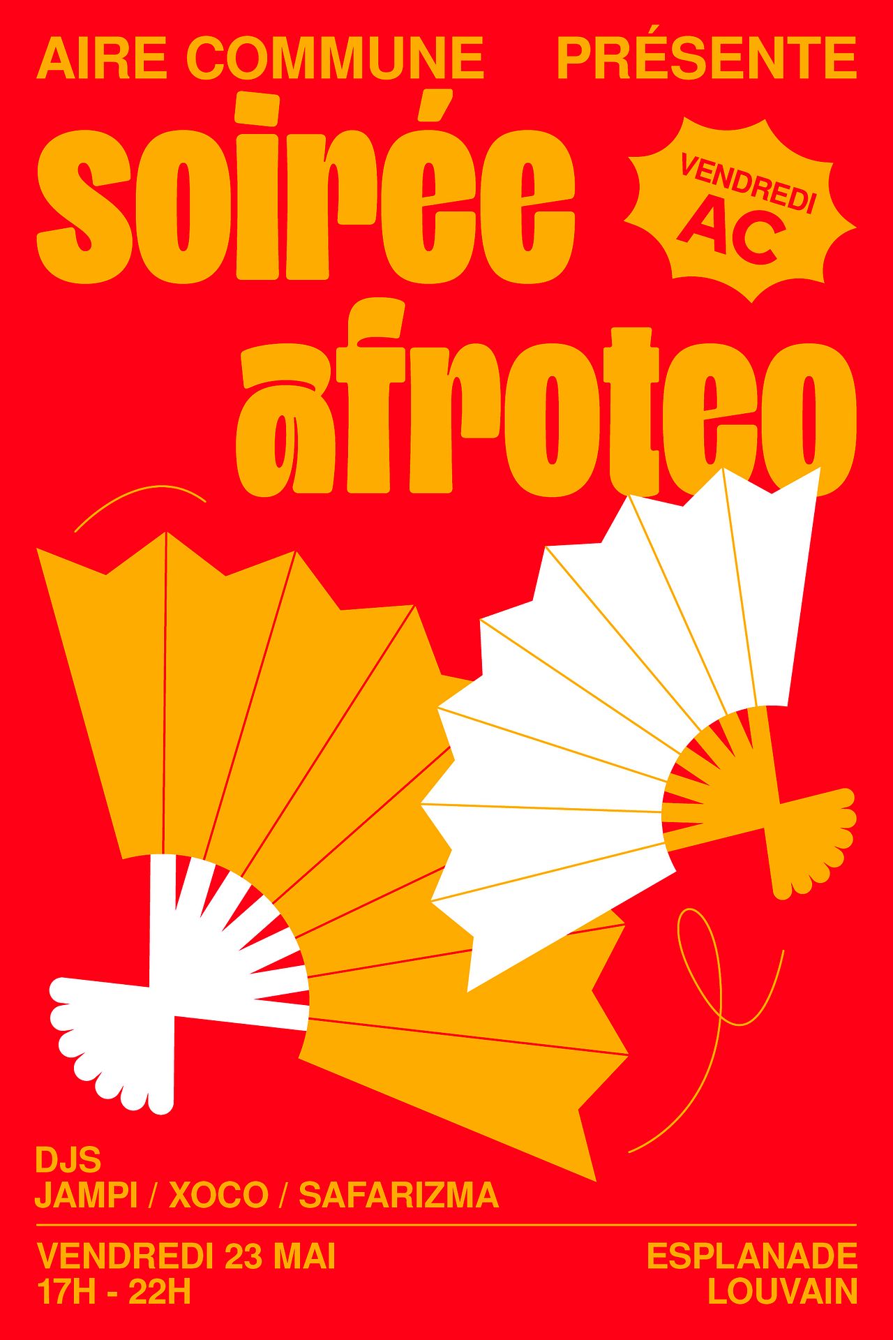 Soirée Afroteo tickets by Aire Commune
