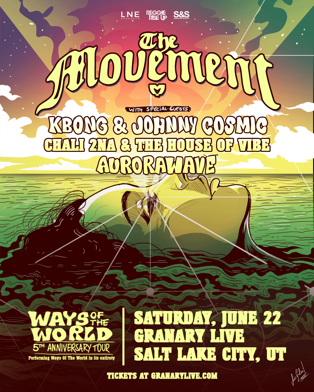 THE MOVEMENT at GRANARY LIVE Tickets at Granary Live in Salt Lake City ...