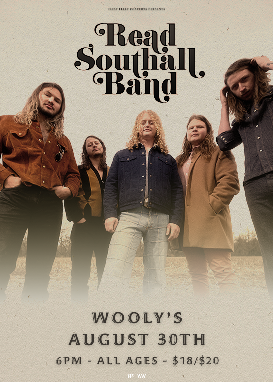 Read Southall Band Tickets at Wooly's in Des Moines by First Fleet