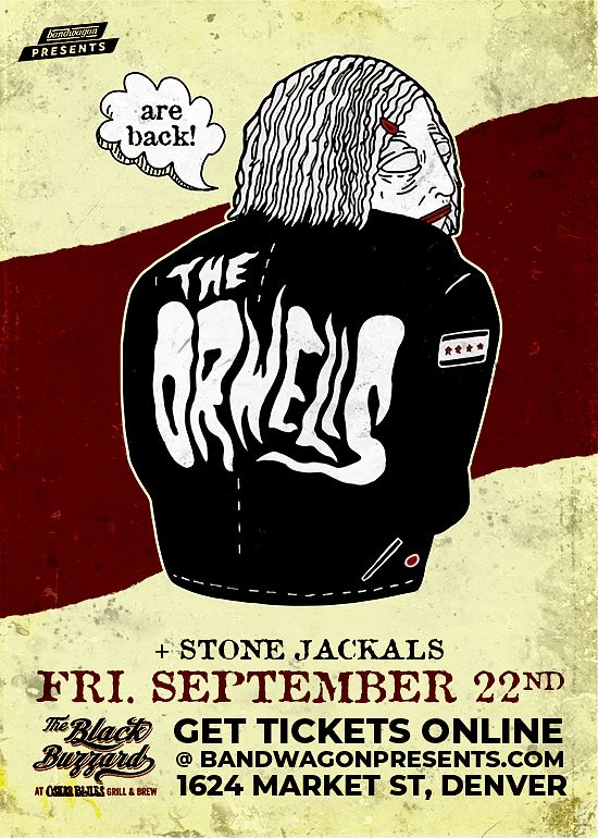 The Orwells, Stone Jackals Tickets at The Black Buzzard at Oskar Blues