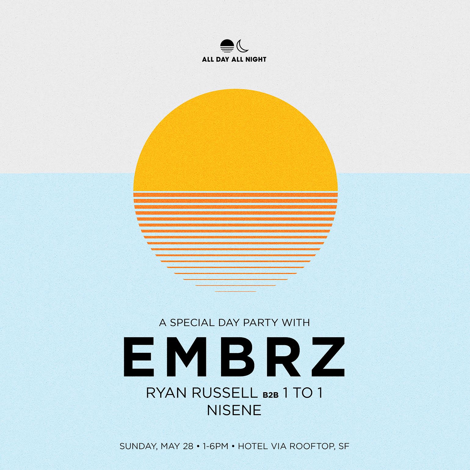 Rooftop Party w EMBRZ at Hotel VIA Tickets at Hotel VIA in San