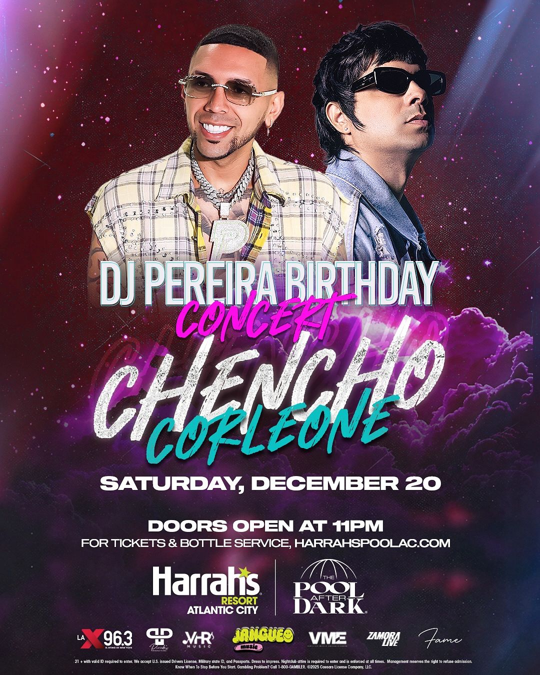 CHENCHO CORLEONE at The Pool After Dark Saturday, December 20, 2025