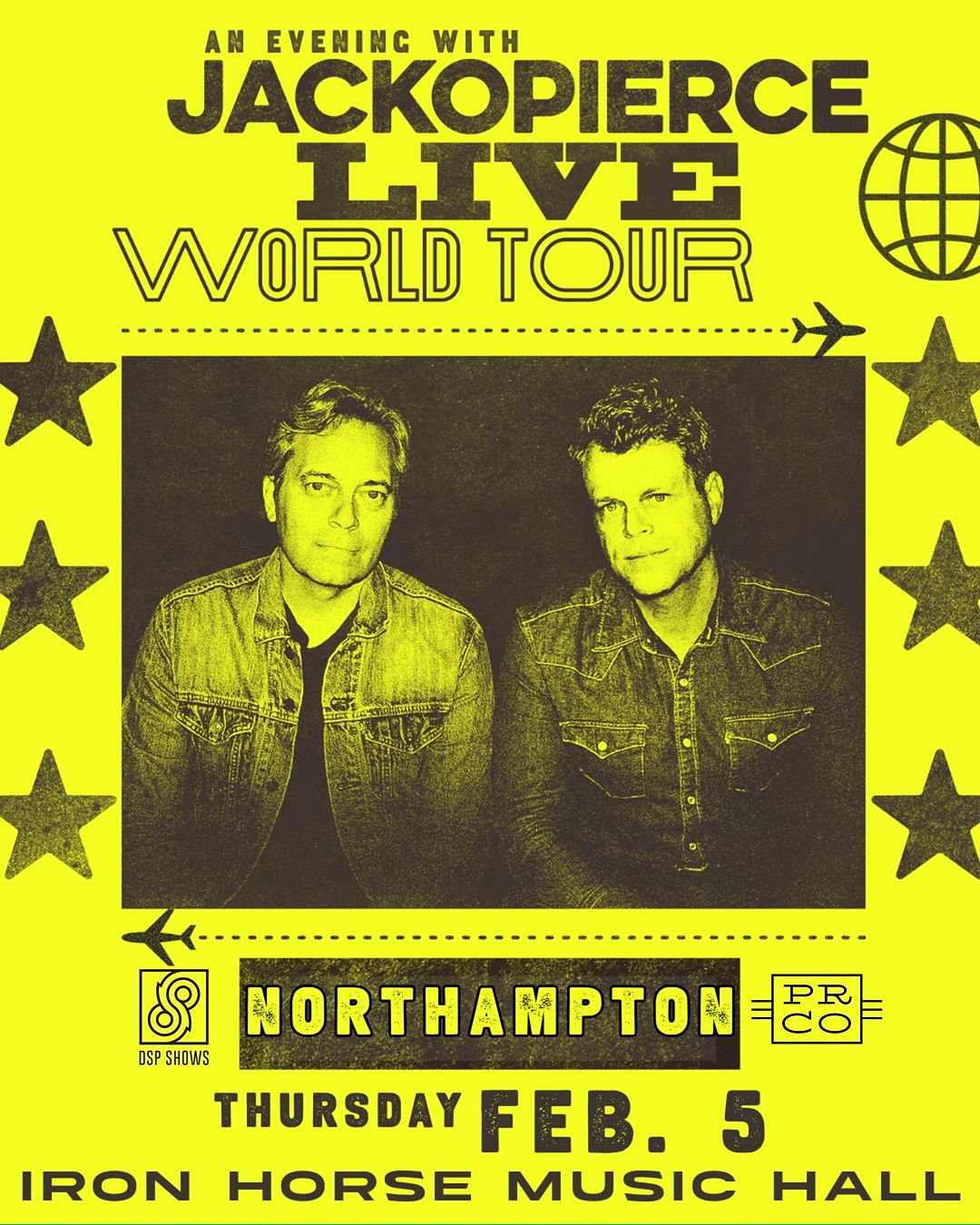 Jackopierce Tickets at The Iron Horse in Northampton by DSP Shows | Tixr