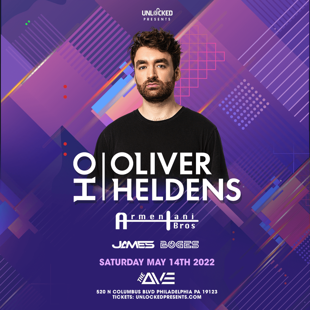 Oliver Heldens Tickets at The Ave Live in Philadelphia by Unlocked