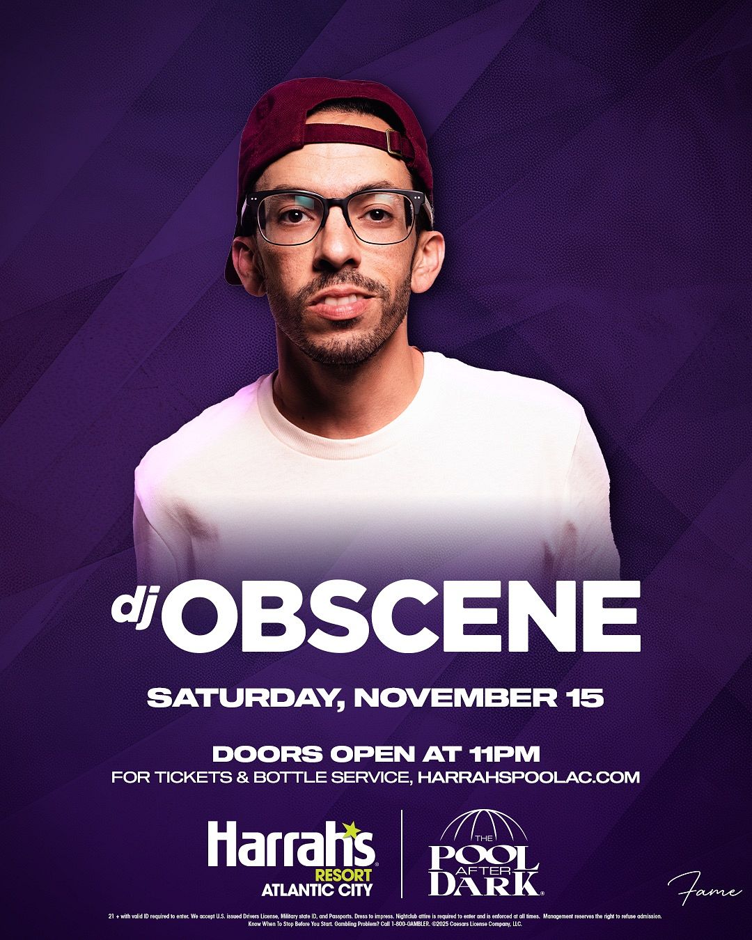 OBSCENE at The Pool After Dark Saturday, November 15, 2025