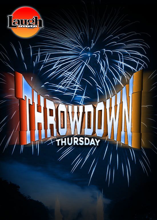 Throwdown Thursday Tickets At Laugh Factory Hollywood In Los Angeles By ...