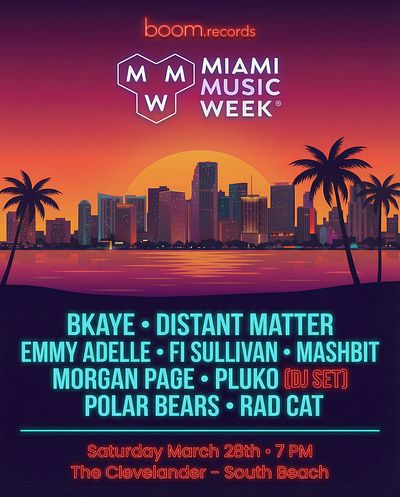 boom.records MMW Party (03/28) Tickets at Clevelander South Beach