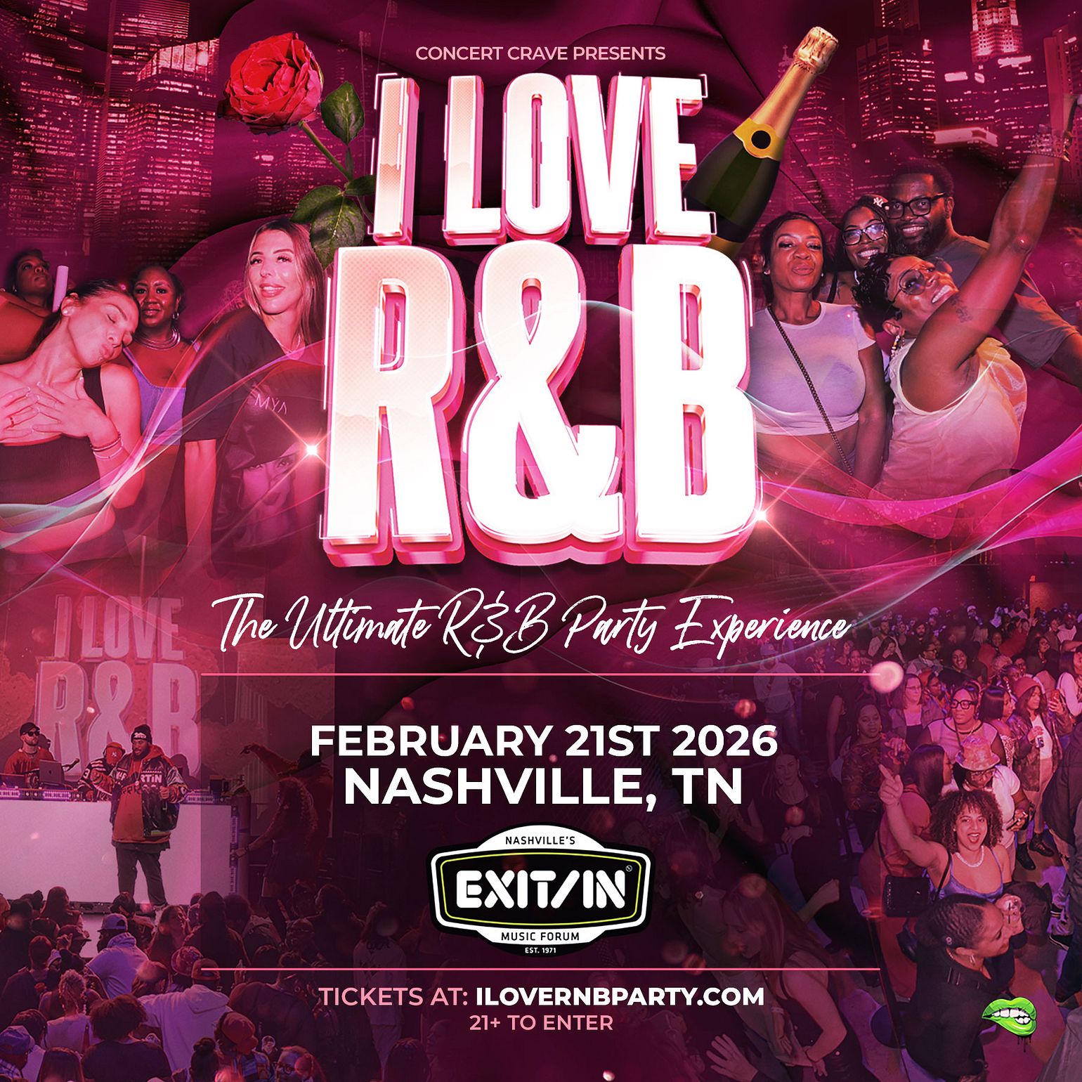 I Love R&B Party Tickets at EXIT/IN in Nashville by Legacy