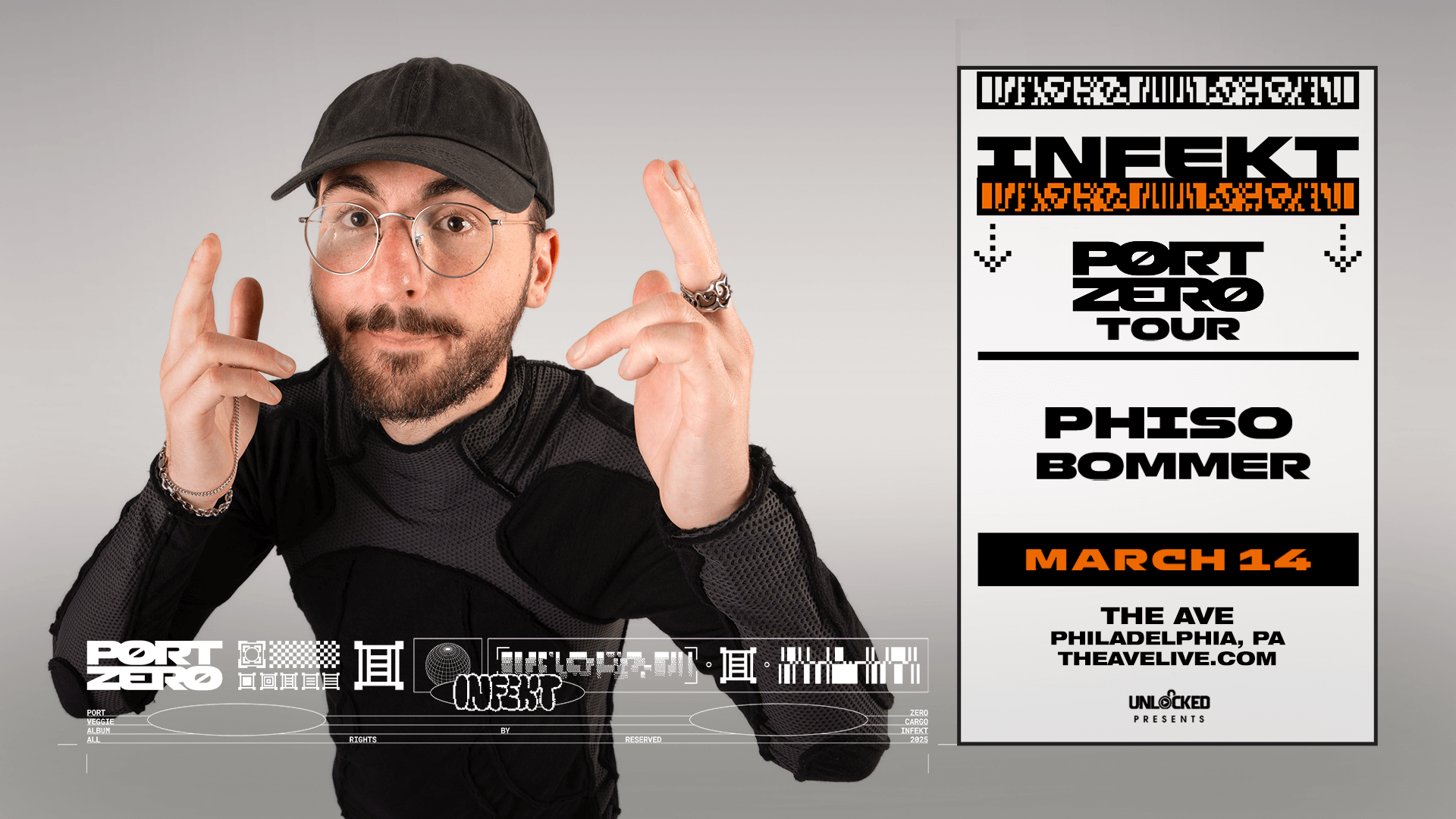 INFEKT - Port Zero Tour Tickets at The Ave Live in Philadelphia by ...