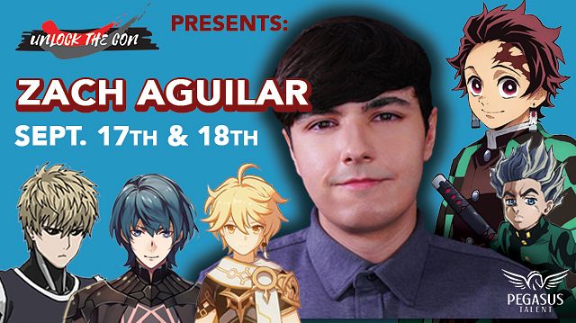 Unlock The Con Presents Voice Actor Zach Aguilar Tickets At Auburn 