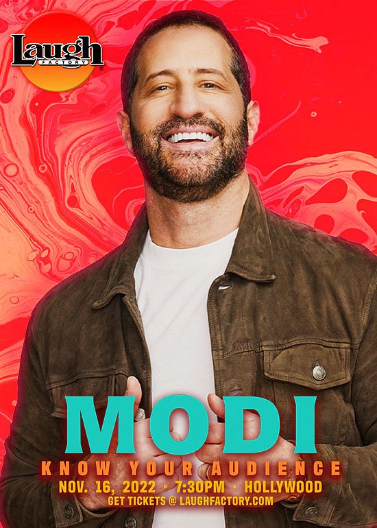 Modi Know Your Audience! Tickets at Laugh Factory Hollywood in Los