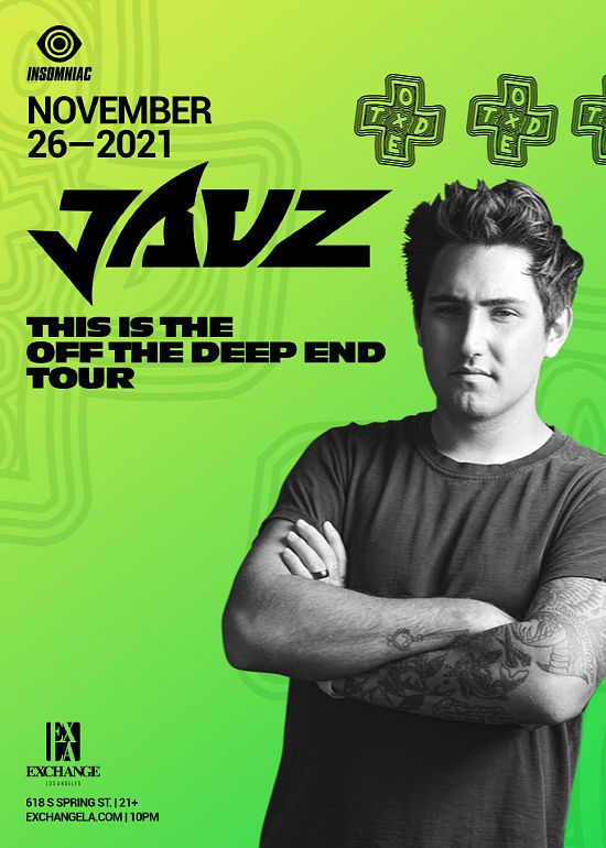 Jauz Off the Deep End Tour Tickets at Exchange LA in Los Angeles by