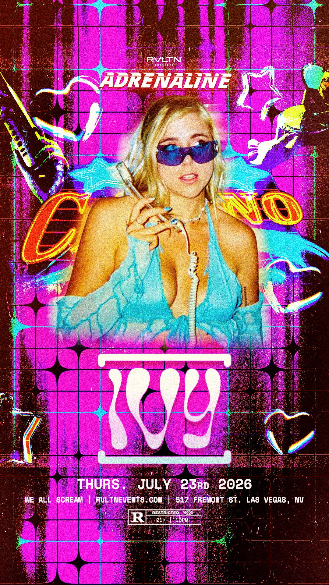ADRENALINE w/ IVY Tickets at We All Scream in Las Vegas by We All