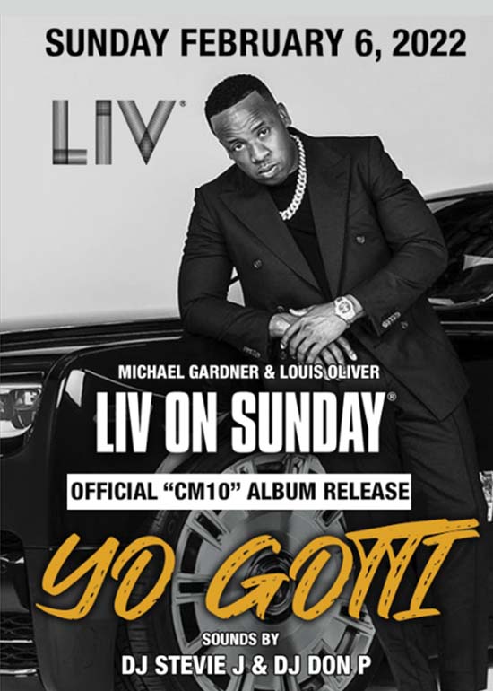 Yo Gotti Tickets at LIV in Miami Beach by LIV Fontainebleau Tixr