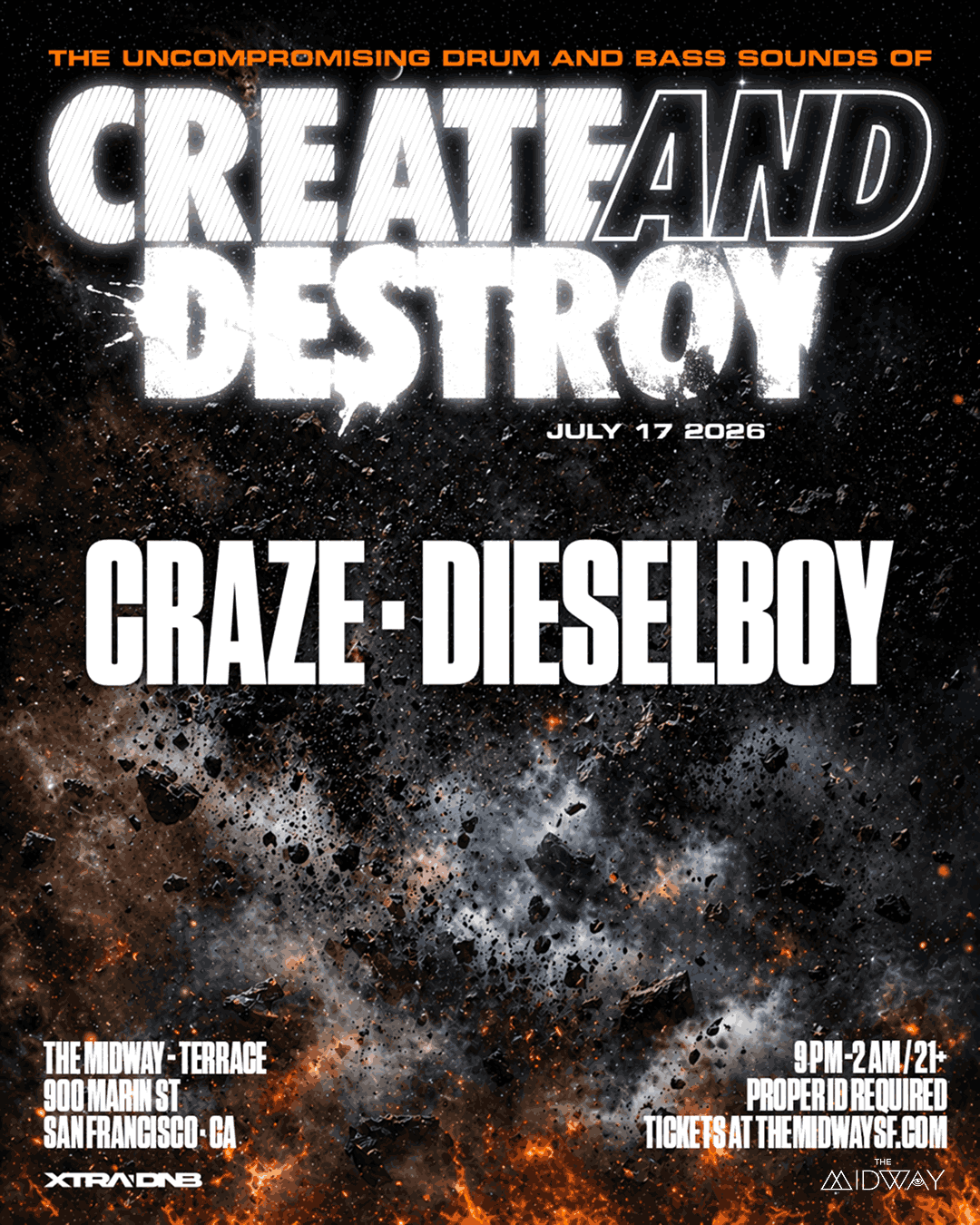Craze X Dieselboy at Midway