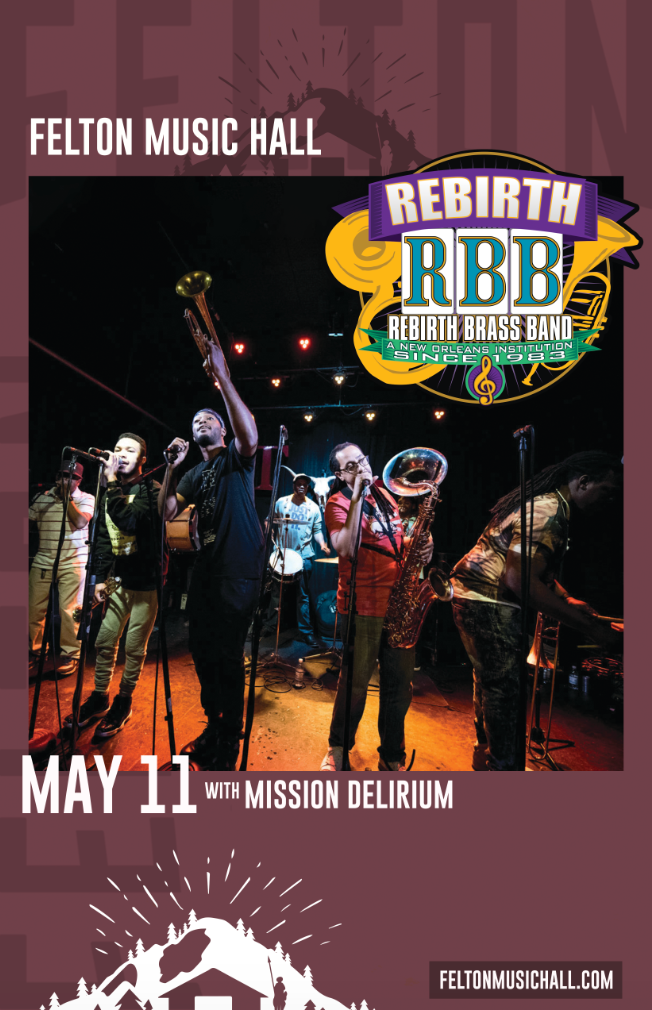 The Grammy Award-Winning Rebirth Brass Band Tickets at Felton Music ...