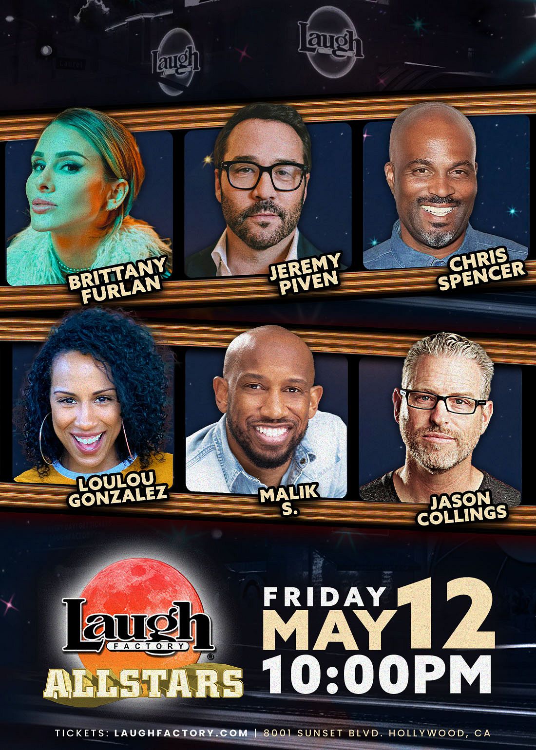 Laugh Factory All Stars!! Tickets at Laugh Factory Hollywood in Los