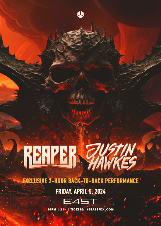 REAPER & JUSTIN HAWKES Tickets at 45 East in Portland by 45 East Tixr