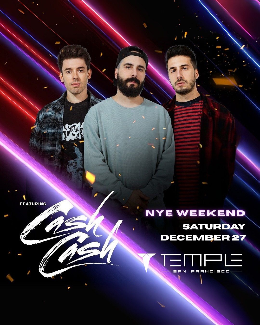 Cash Cash Tickets at Temple San Francisco in SF by Temple Nightclub San ...