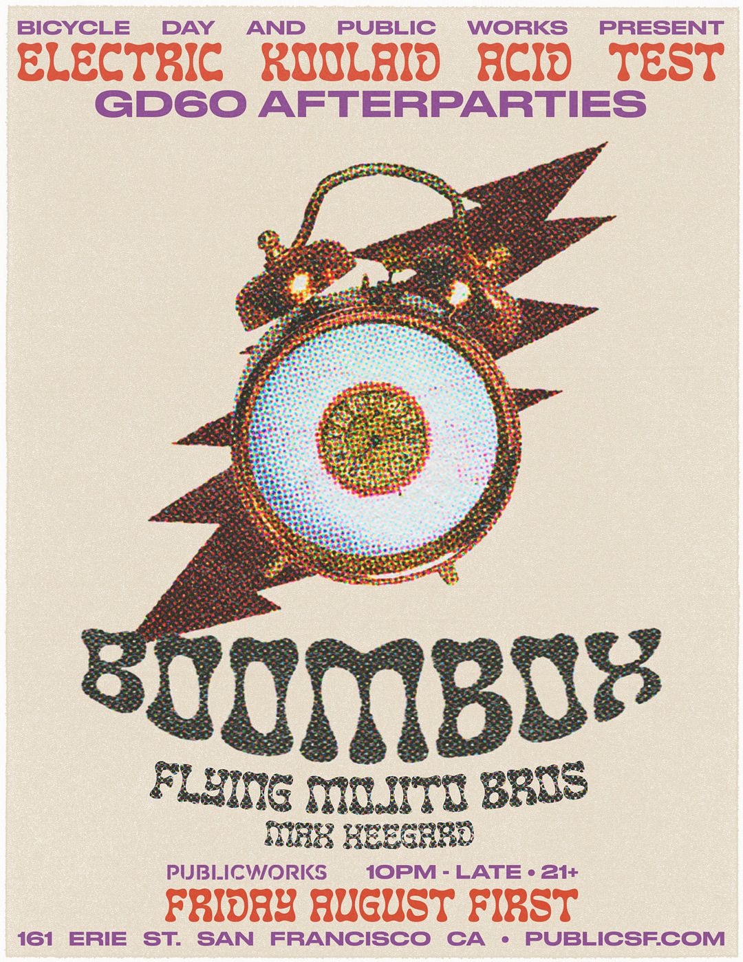 Boombox (Dead and Co Afterparty) presented by Bicycle Day and