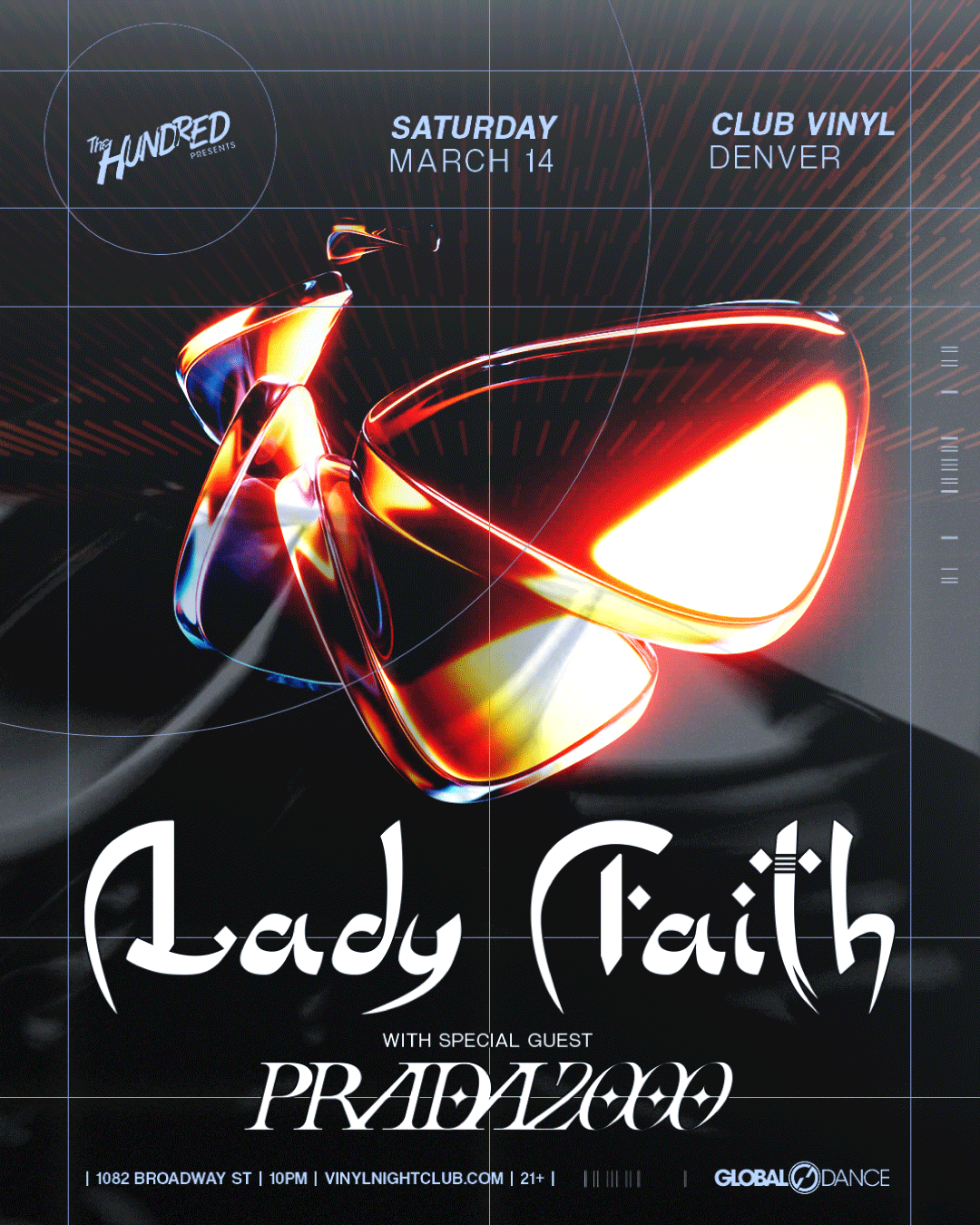 Global Dance presents Lady Faith Tickets at Club Vinyl in Denver