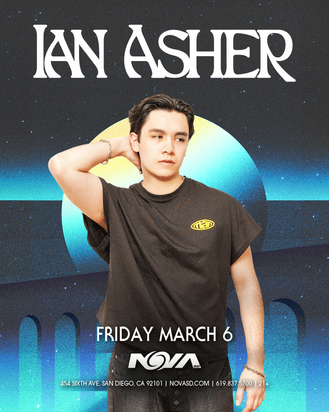 Ian Asher Tickets at Nova SD in San Diego by Nova SD | Tixr