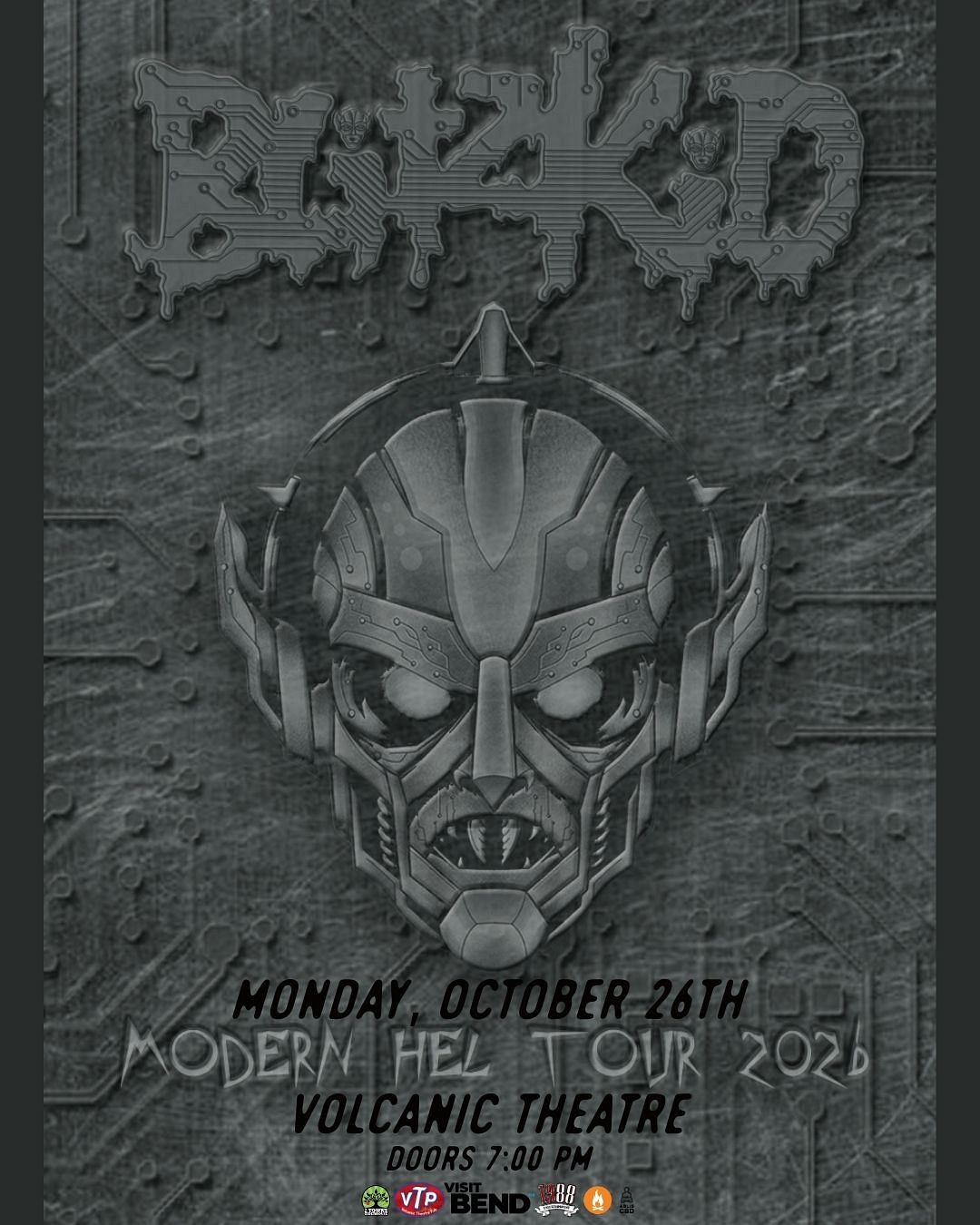 Blitzkid — Volcanic Theater Pub, 2026-10-27