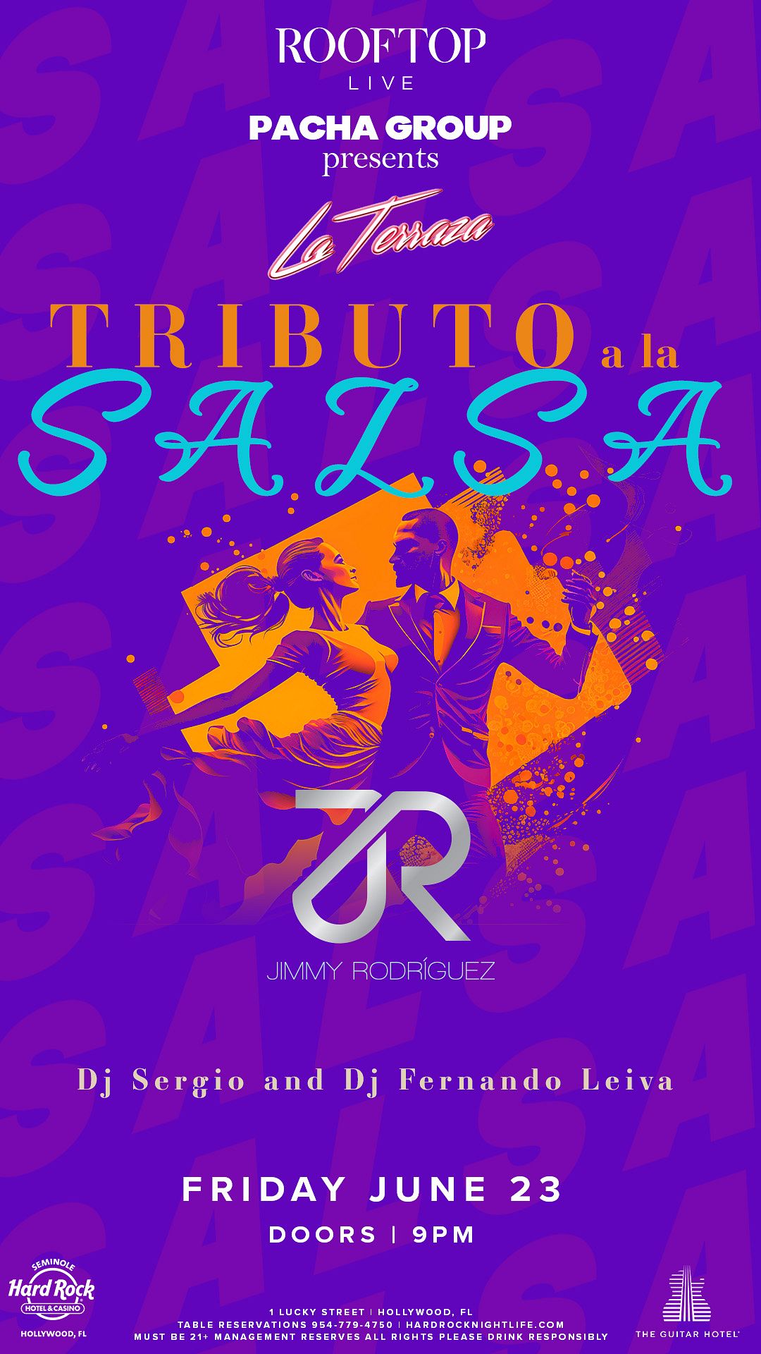 TRIBUTO A LA SALSA Rooftop Live Tickets at Rooftop Live in Hollywood