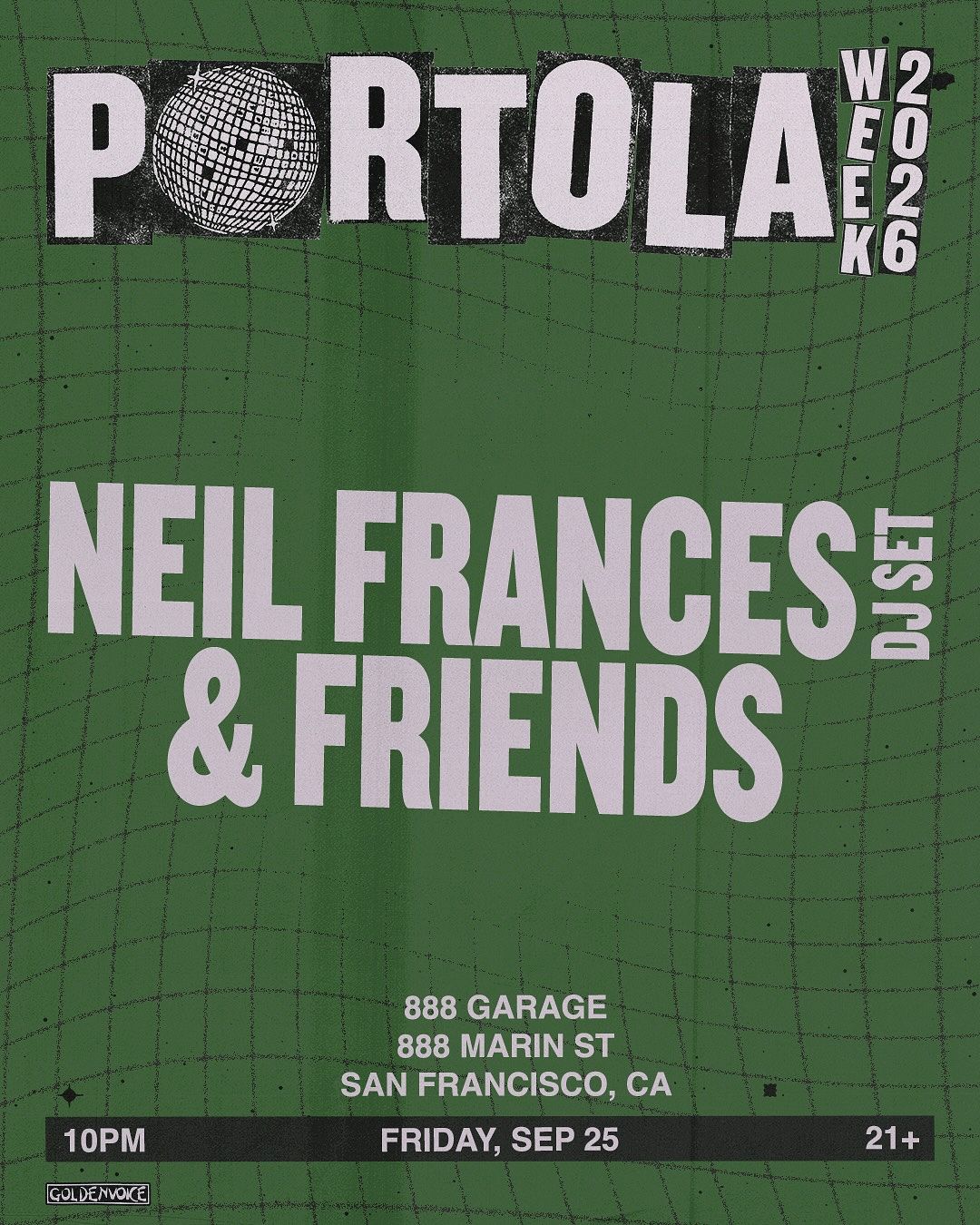 Goldenvoice Presents NEIL FRANCES (DJ SET) event image