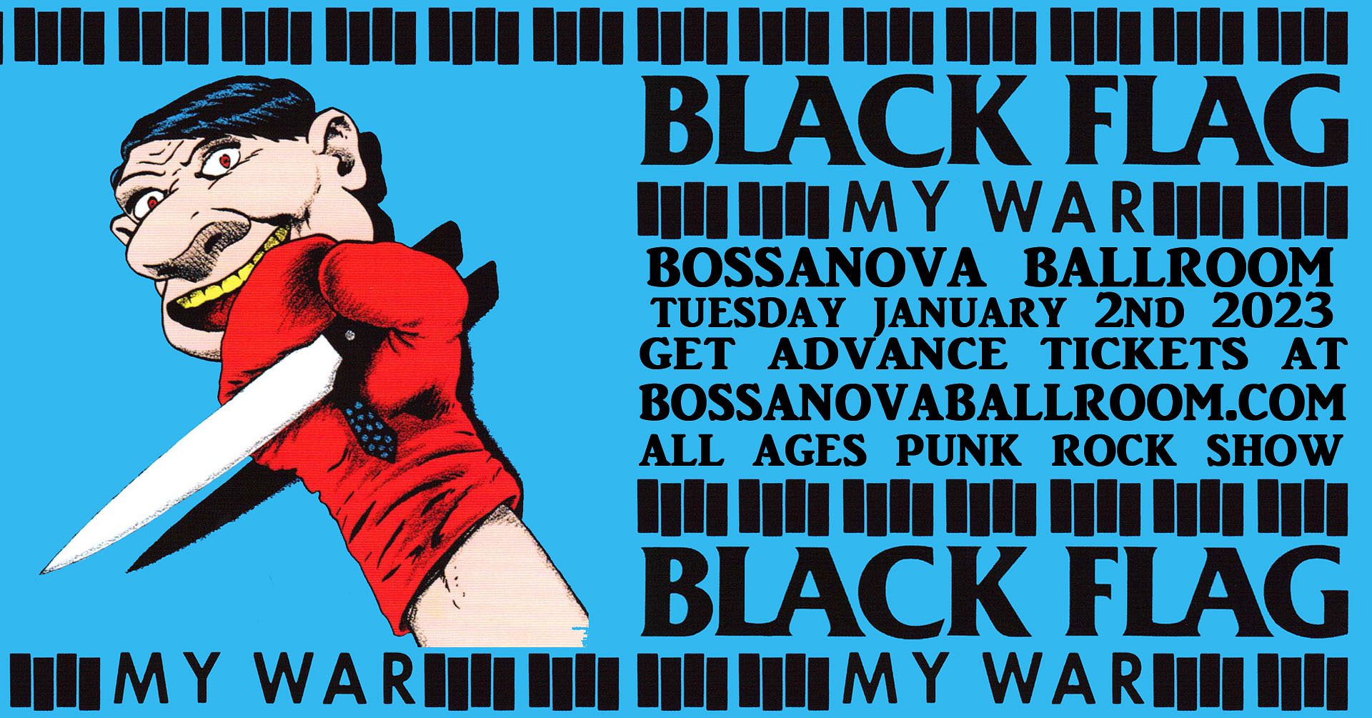 Black Flag in Portland Tickets at Bossanova Ballroom in Portland by