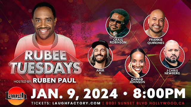 Rubee Tuesdays Tickets at Laugh Factory Hollywood in Los Angeles by ...