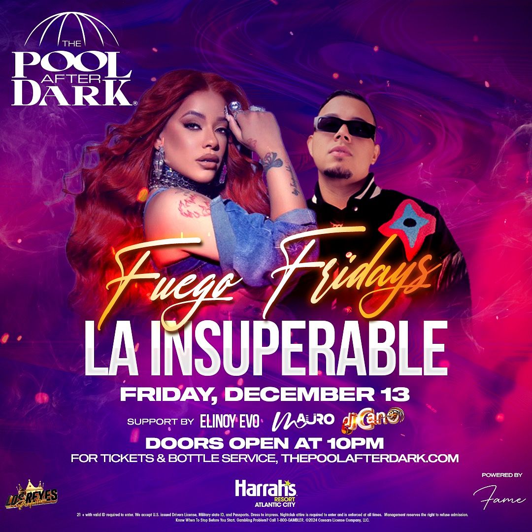 LA INSUPERABLE at The Pool After Dark Friday, December 13, 2024