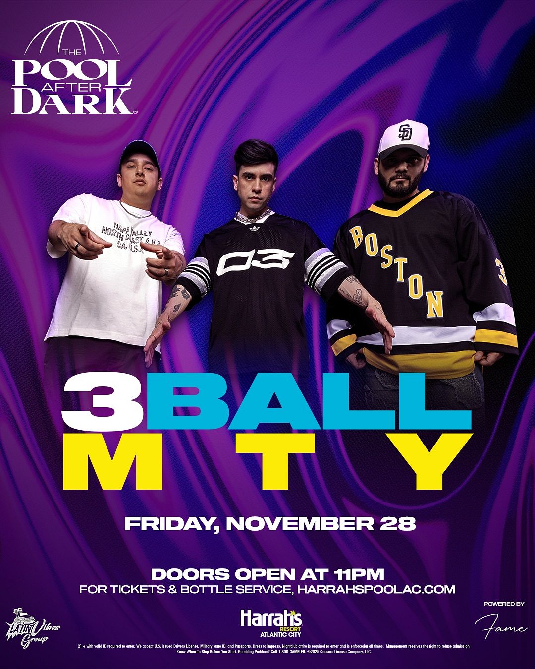 3BALLMTY at The Pool After Dark Friday, November 28, 2025