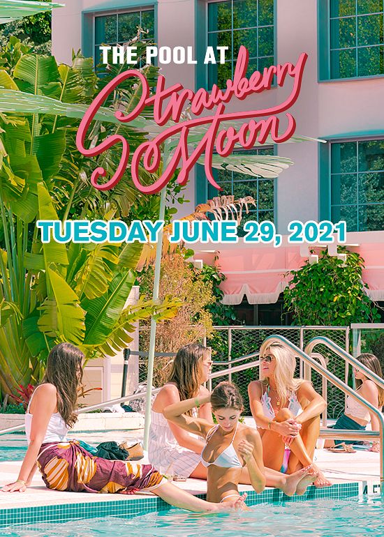 Strawberry Moon Miami Pool Party Anitta Girl Rio Single Release Party
