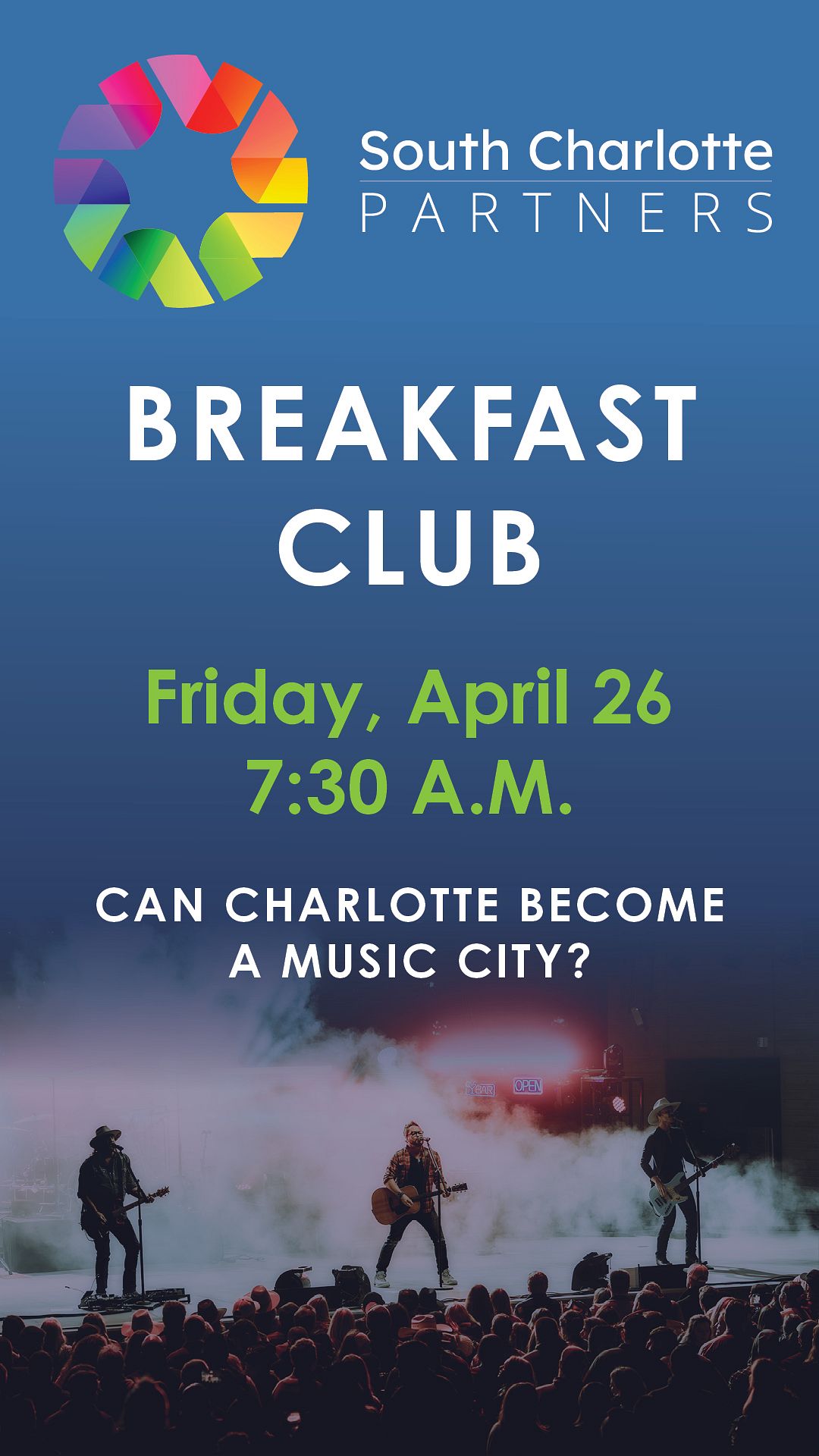 South Charlotte Partners Breakfast Club Tickets at The Amp Ballantyne ...