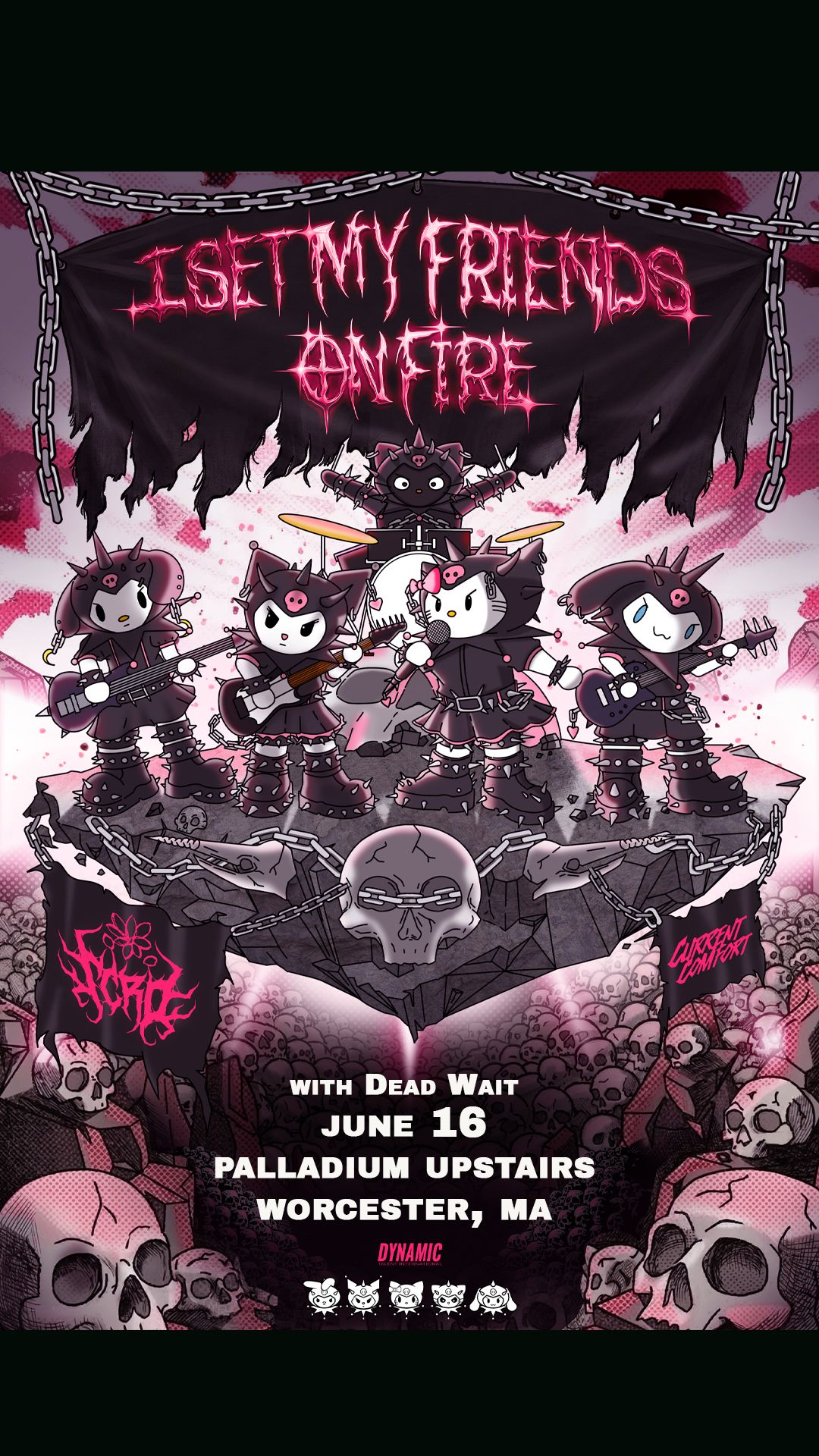 I SET MY FRIENDS ON FIRE Tickets at The Palladium Upstairs in