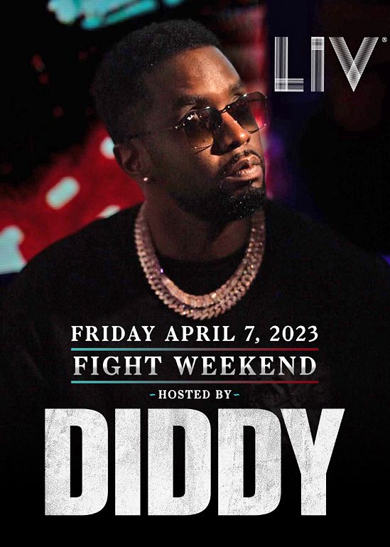 Diddy Tickets at LIV in Miami Beach by LIV Tixr