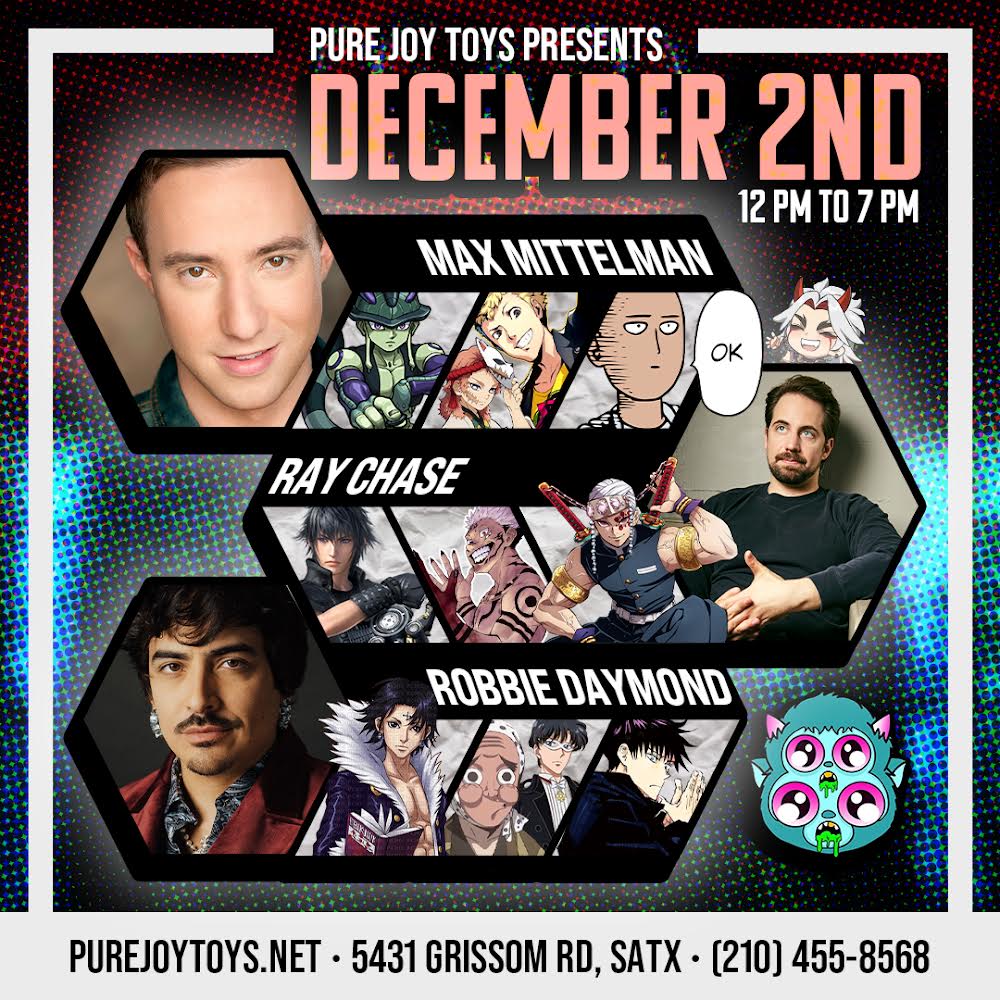 Max, Ray, and Robbie Meet & Greet Tickets at PURE JOY TOYS in San