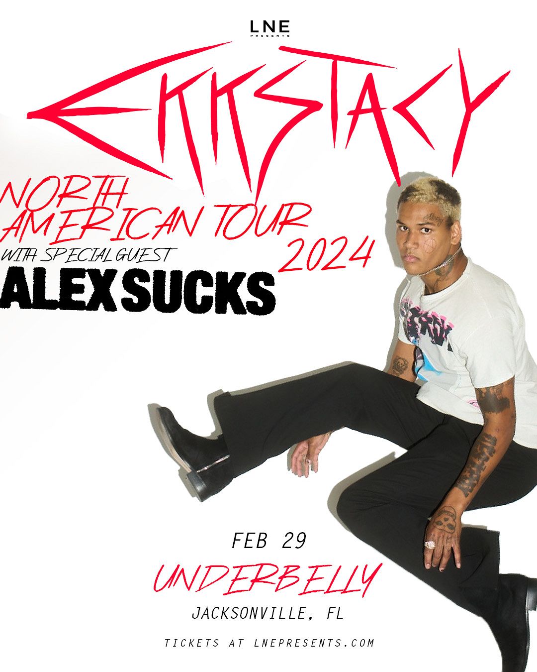 EKKSTACY at Underbelly Tickets at Underbelly in Jacksonville by LNE