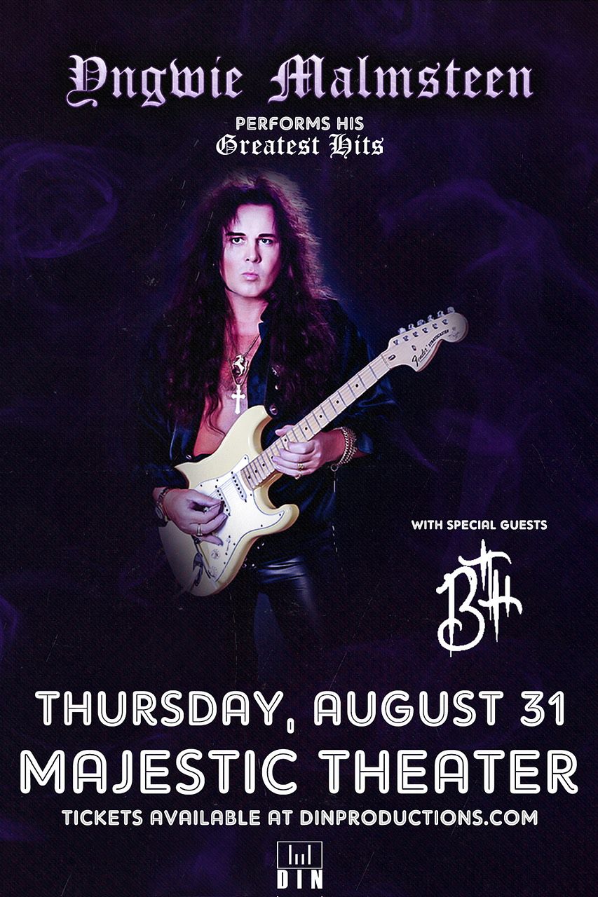 Yngwie Malmsteen (Dallas) Tickets at Majestic Theater in Dallas by Din