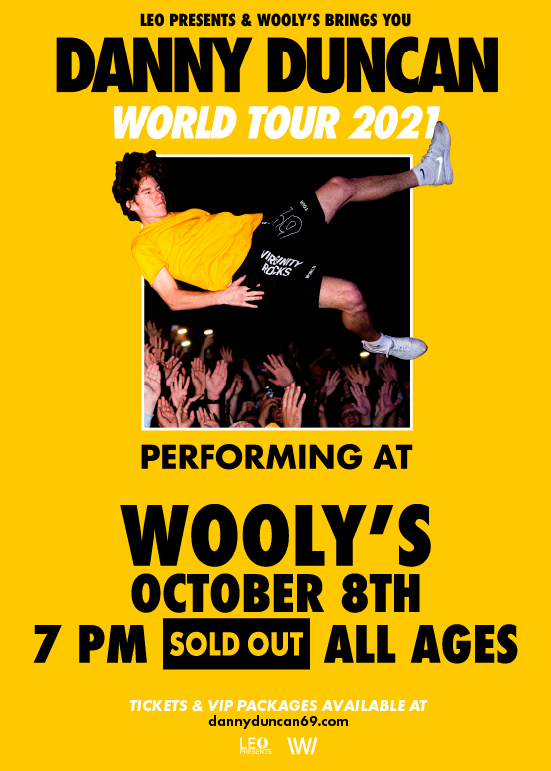 Danny Duncan Tickets at Wooly's in Des Moines by Wooly's Tixr