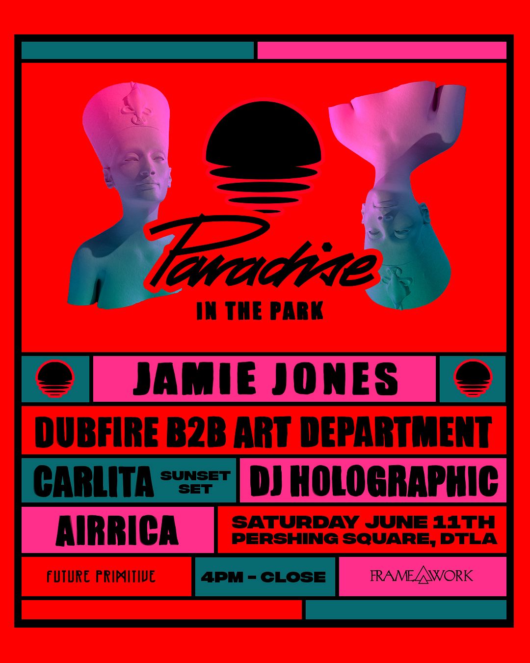 Paradise In The Park LA Tickets at Pershing Square in Los Angeles by