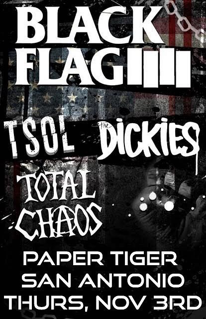 black-flag-tickets-at-paper-tiger-in-san-antonio-by-din-productions-tixr