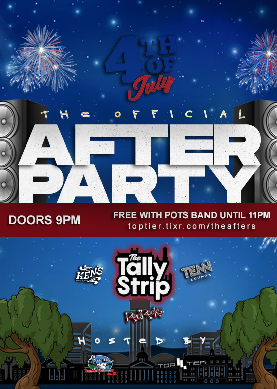 4th of July The Official After Party Tickets at The Tally Strip in